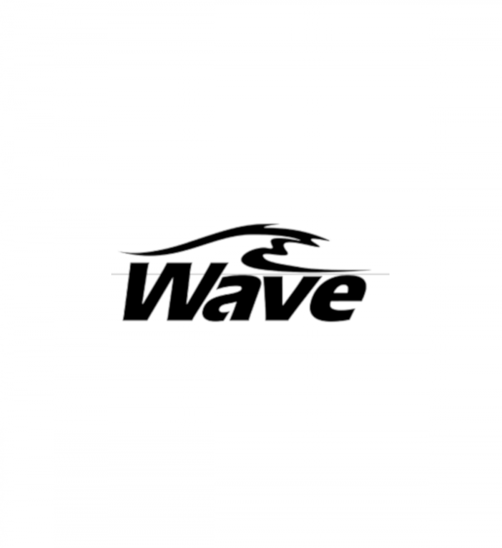 black wave logo